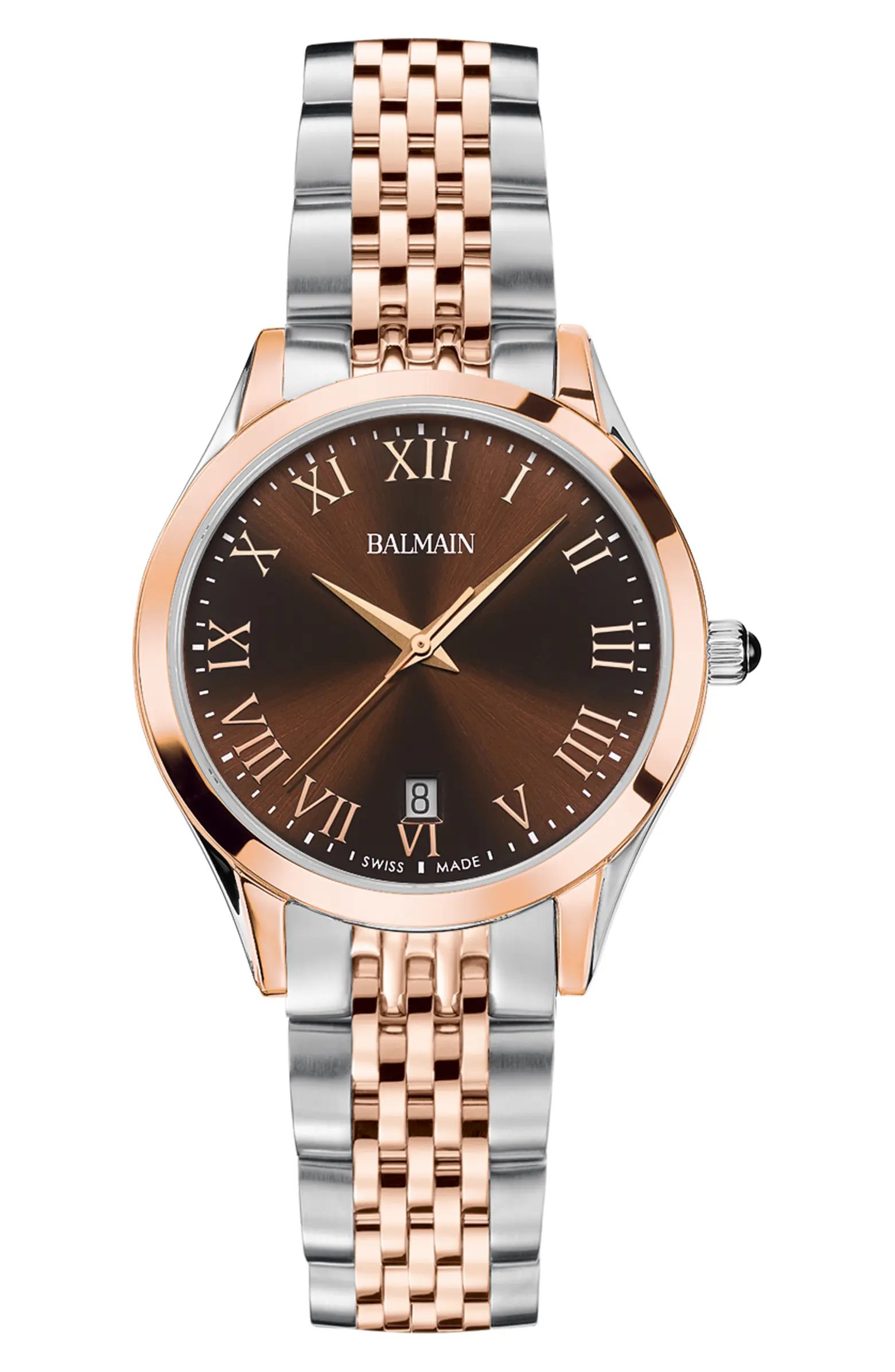 Classic R Two-Tone Bracelet Watch, 34mm | Nordstrom