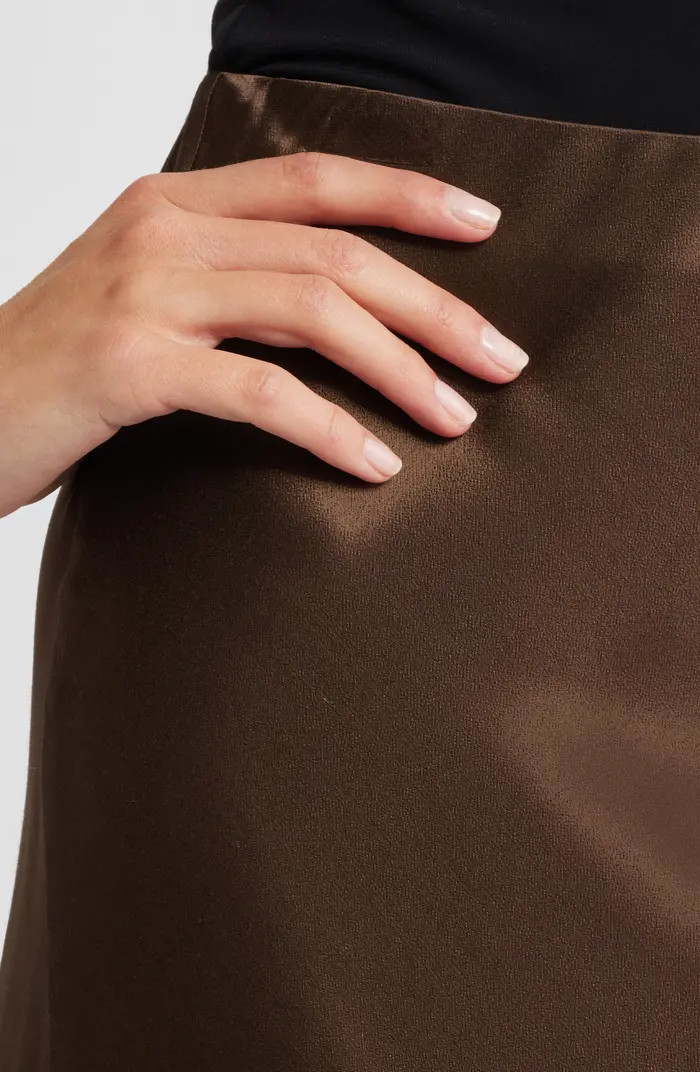 Rails Anya Satin Midi Skirt | Nordstrom | Nordstrom