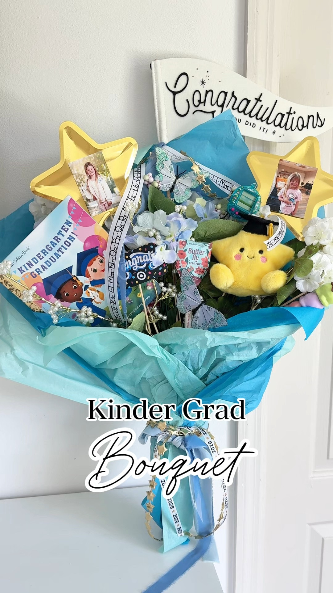 DIY Kindergarten graduation bouquet gift 🥹

#LTKKids #LTKmomlife