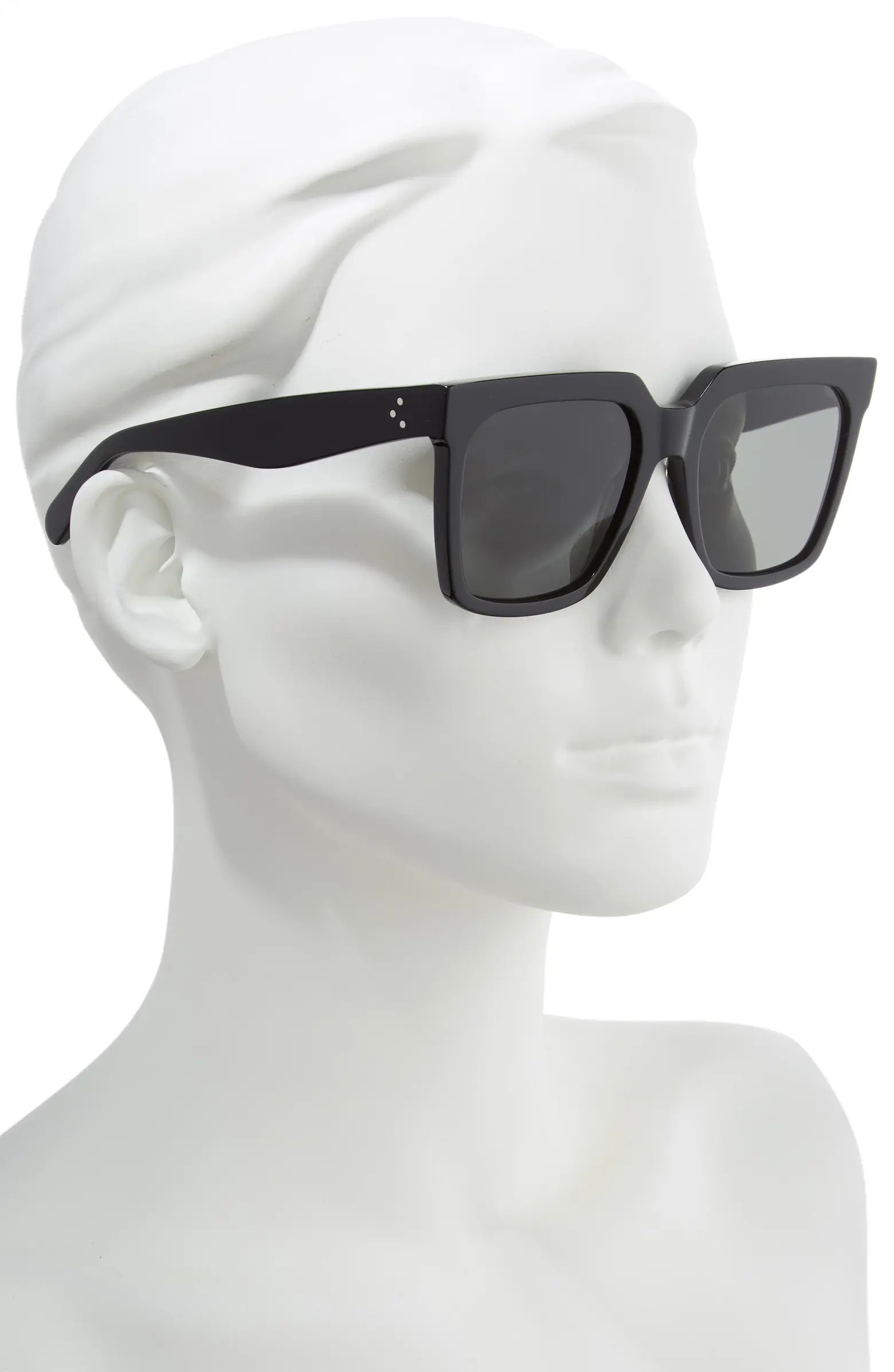 Bold 3 Dots 55mm Square Sunglasses | Nordstrom