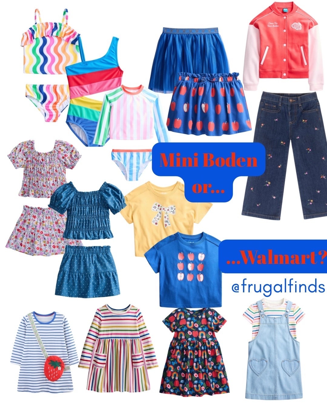 Tell me these items don’t look exactly like Mini Boden! I’m screaming because it’s all from Walmart! I’m absolutely flabbergasted at how cute this stuff is, and inexpensive, too!

#LTKKids #LTKmomlife #LTKBaby