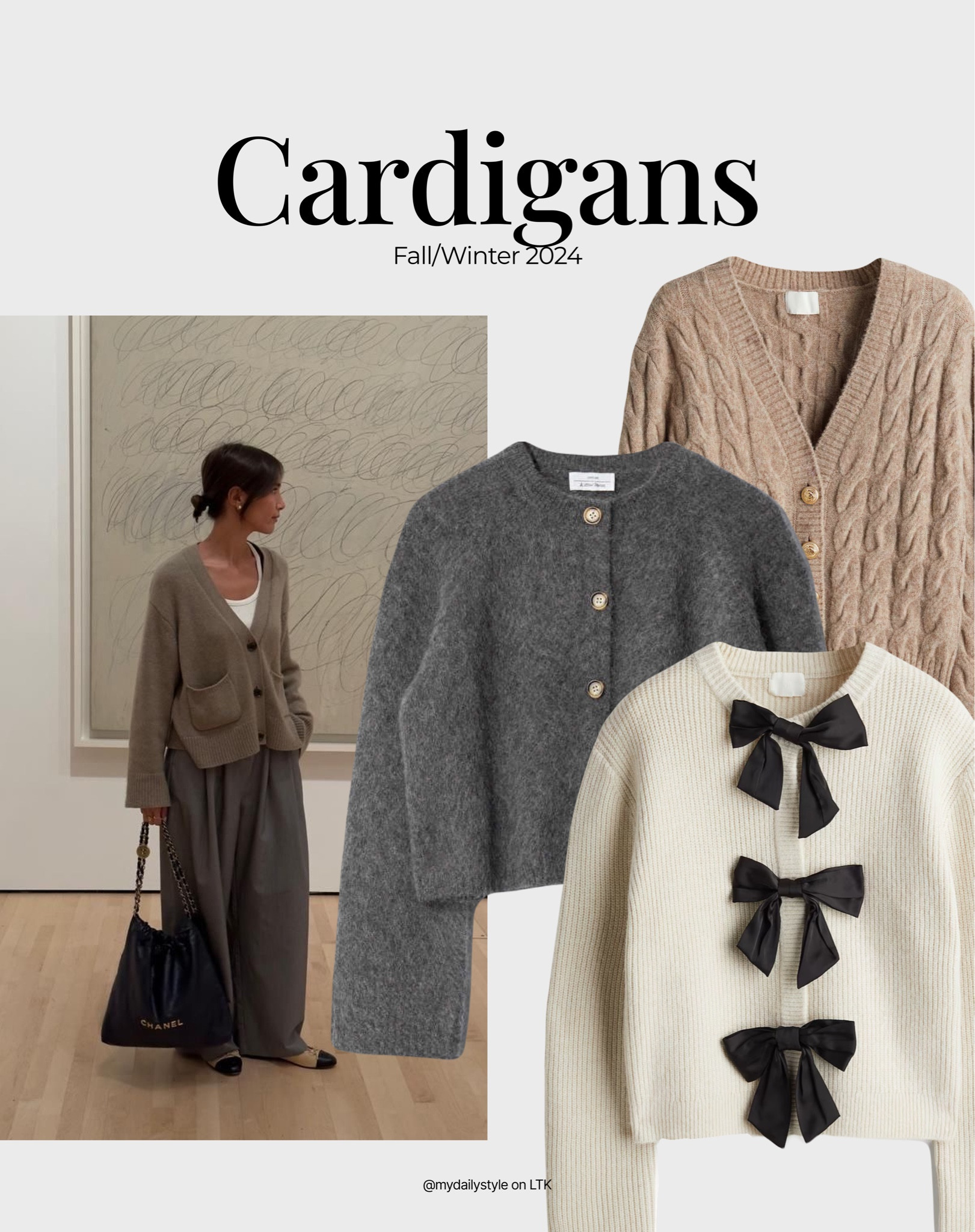 Cardigan is a staple piece in any fall wardrobe. And if you are still looking for a one, here is my cardigan selection 🖤

Check out more styling ideas in my profile. 

Tags: knit cardigan, mohair cardigan, fall style, pre-fall, autumn style, fall outfit, autumn outfit, fall fashion, autumn fashion, easy styling, simple everyday look, chic & basic outfit, Parisian look, casual outfit, capsule wardrobe, office look, brunch style, high street. 


#LTKautumn #FashionMonth #LTKstyletip