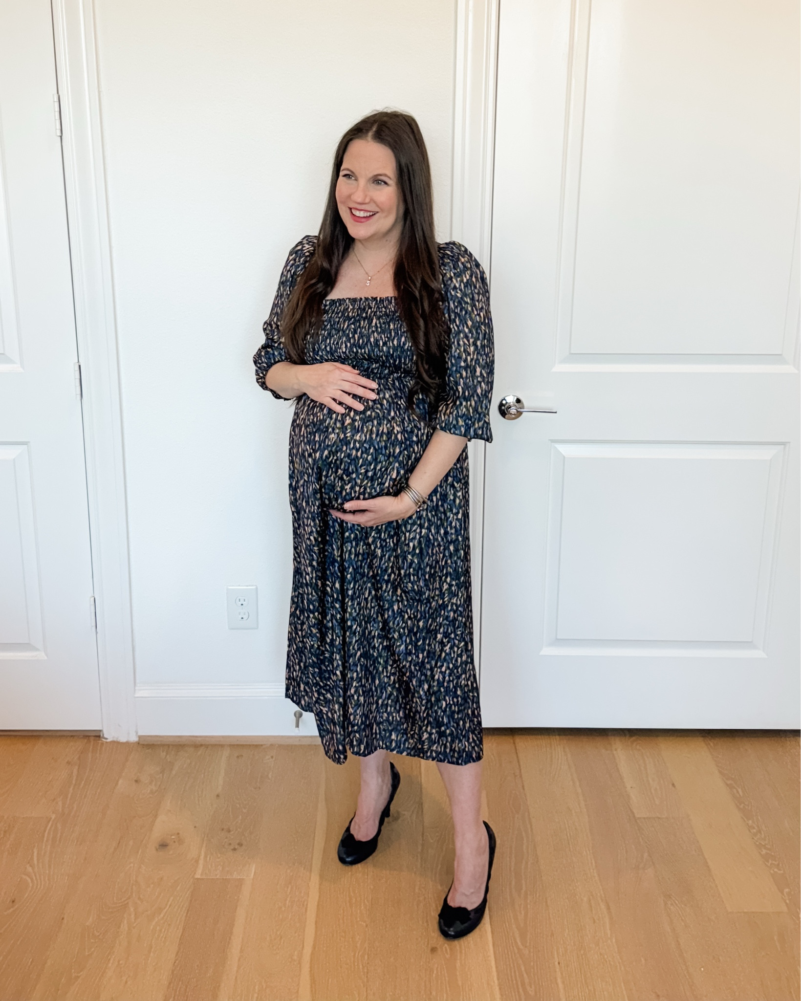 Pregnancy Office Style

If you’re planning pregnancy office outfits, this silky sateen maternity dress with a smocked bodice is a must-have. It’s an easy work outfit that feels comfortable while still looking professional.

This flattering maternity dress with sleeves makes a perfect work dress and transitions seamlessly into a polished spring outfit. Styled with navy heels, it’s a classic workwear look you can wear on repeat.

#LTKSeasonal #LTKBump #LTKWorkwear