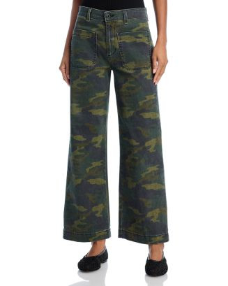 Camouflage Wide Leg Pants | Bloomingdale's (US)