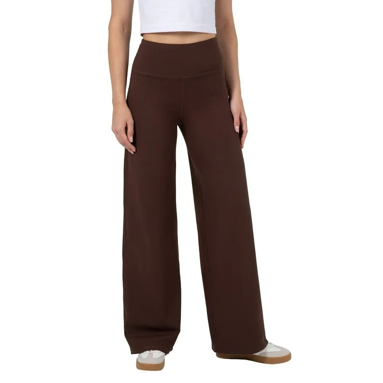 YITTY Active Women's High Waist Wide Leg Pants – Buttery Soft Lounge & Yoga Pants with Tummy Co... | Walmart (US)
