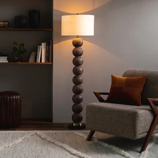 Becke Bubble Transitional Floor Lamp - Natural | Bed Bath & Beyond