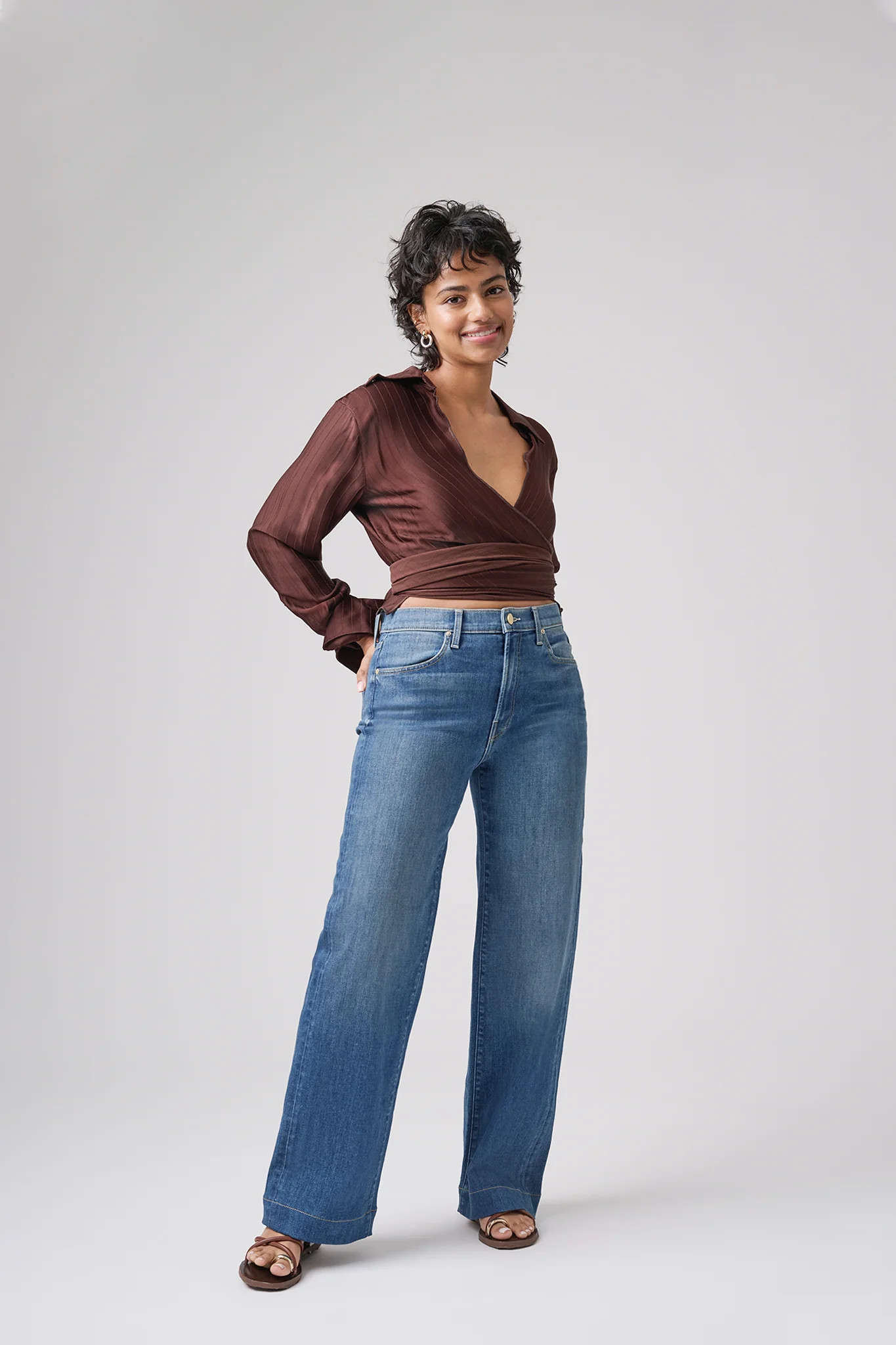 The Malibu Wide Denim | Moonlit Ocean | elims denim