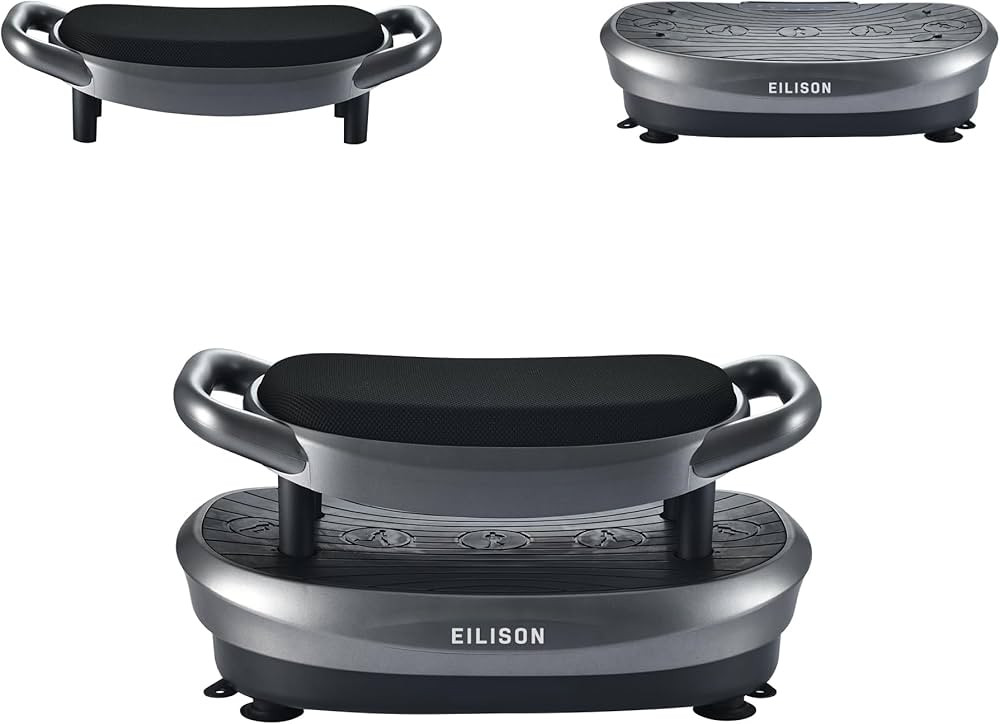 EILISON FITABS 3D Vibration Plate Exercise Machine with Seat - Ocsillation, Pulsation + Vibration... | Amazon (US)