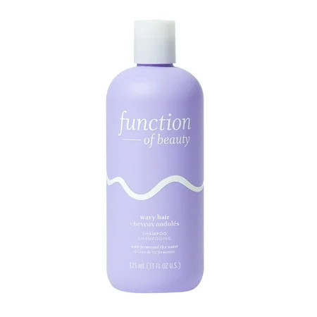 Function of Beauty Custom Wavy Hair Shampoo Base with Fermented Rice Water 11 fl oz | Walmart (US)