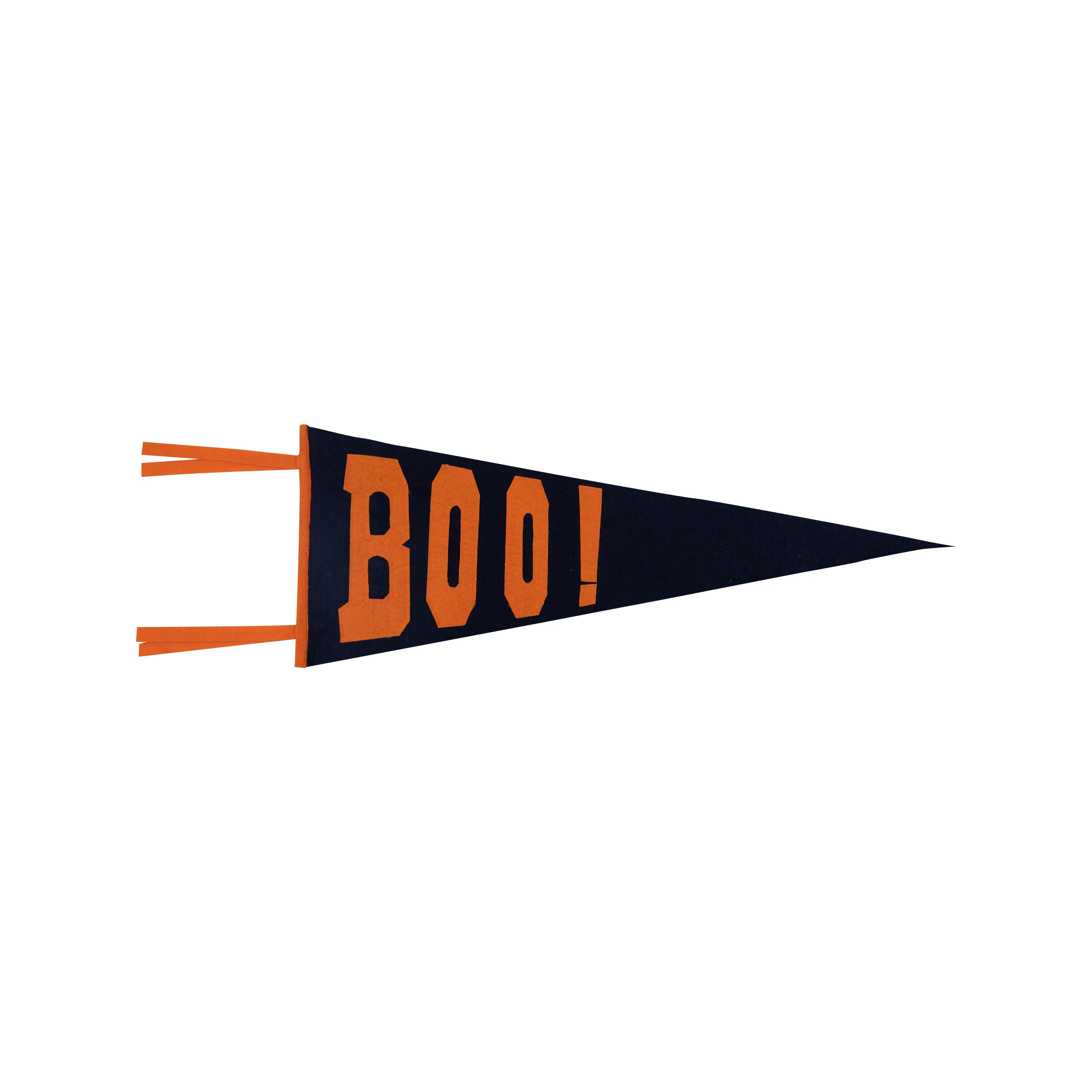 Picture Pennant - Nantucket Navy with Seashore Sherbet "Boo" | The Beaufort Bonnet Company