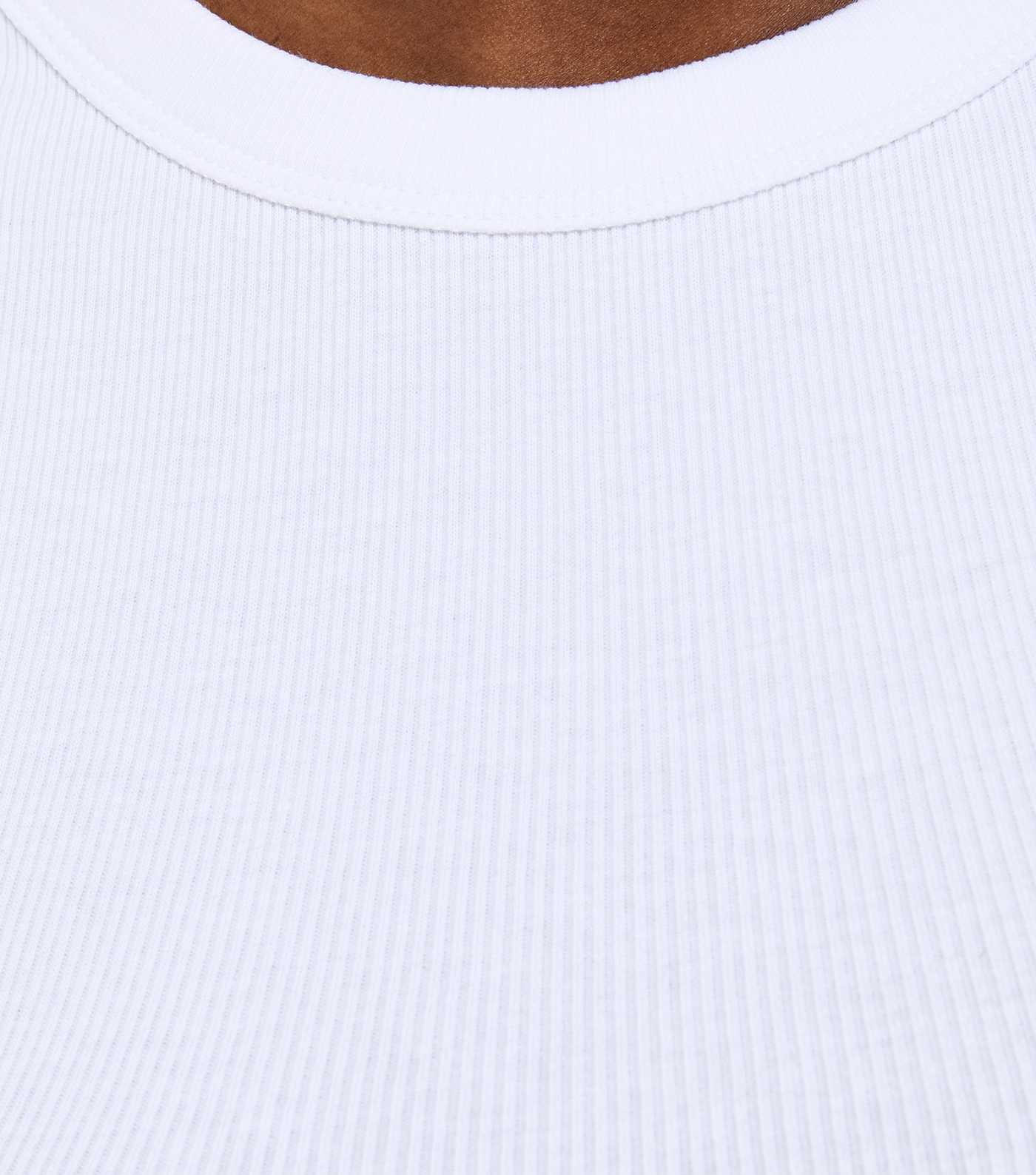 White Racer Back Vest Top | New Look | New Look (UK)