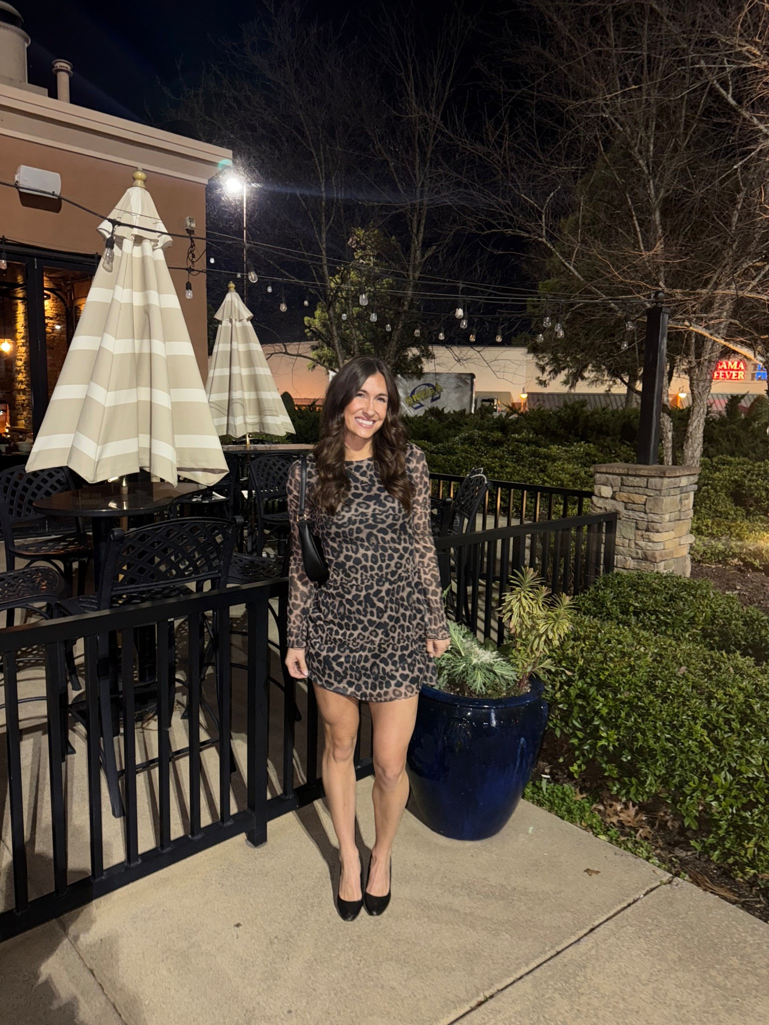 Perfect date night dress🐆