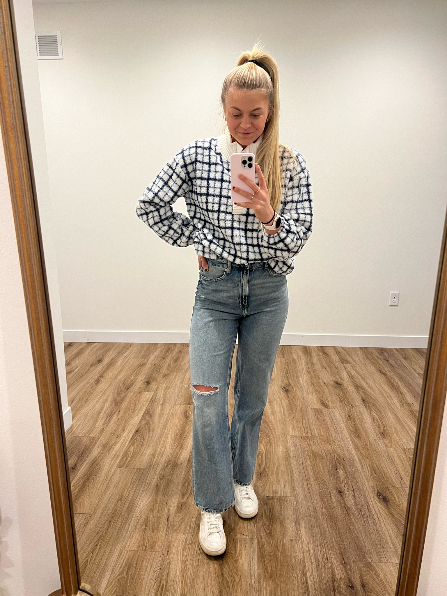 stole this sweater from my moms closet - oops🤪

#LTKstyletip #LTKunder100