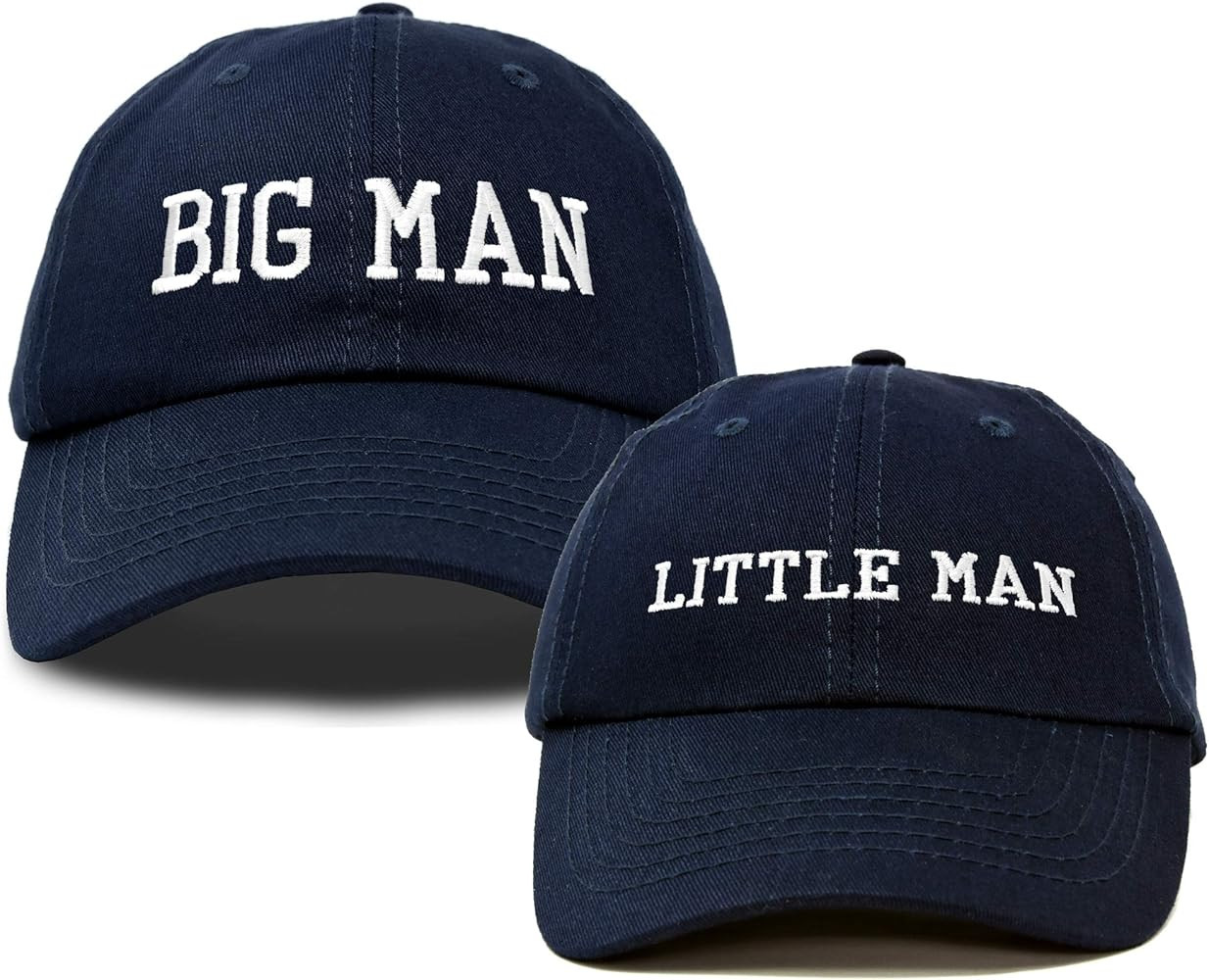 DALIX Big Man Little Man Hat Father Son Matching Cap Fun Gifts | Amazon (US)