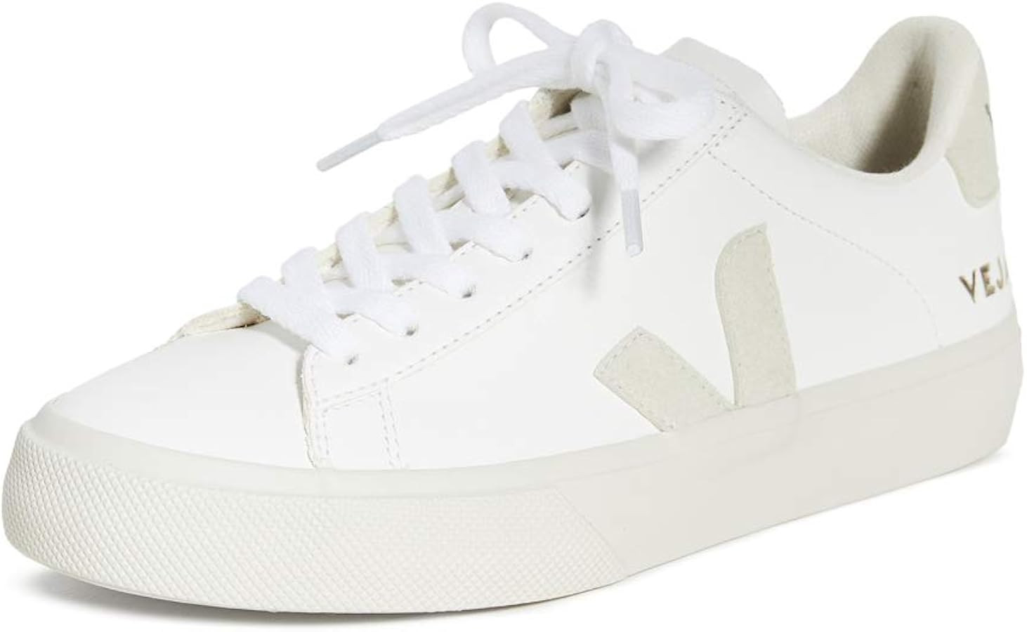 Veja Women's Campo Sneakers, White/Natural, 6 Medium US | Amazon (US)