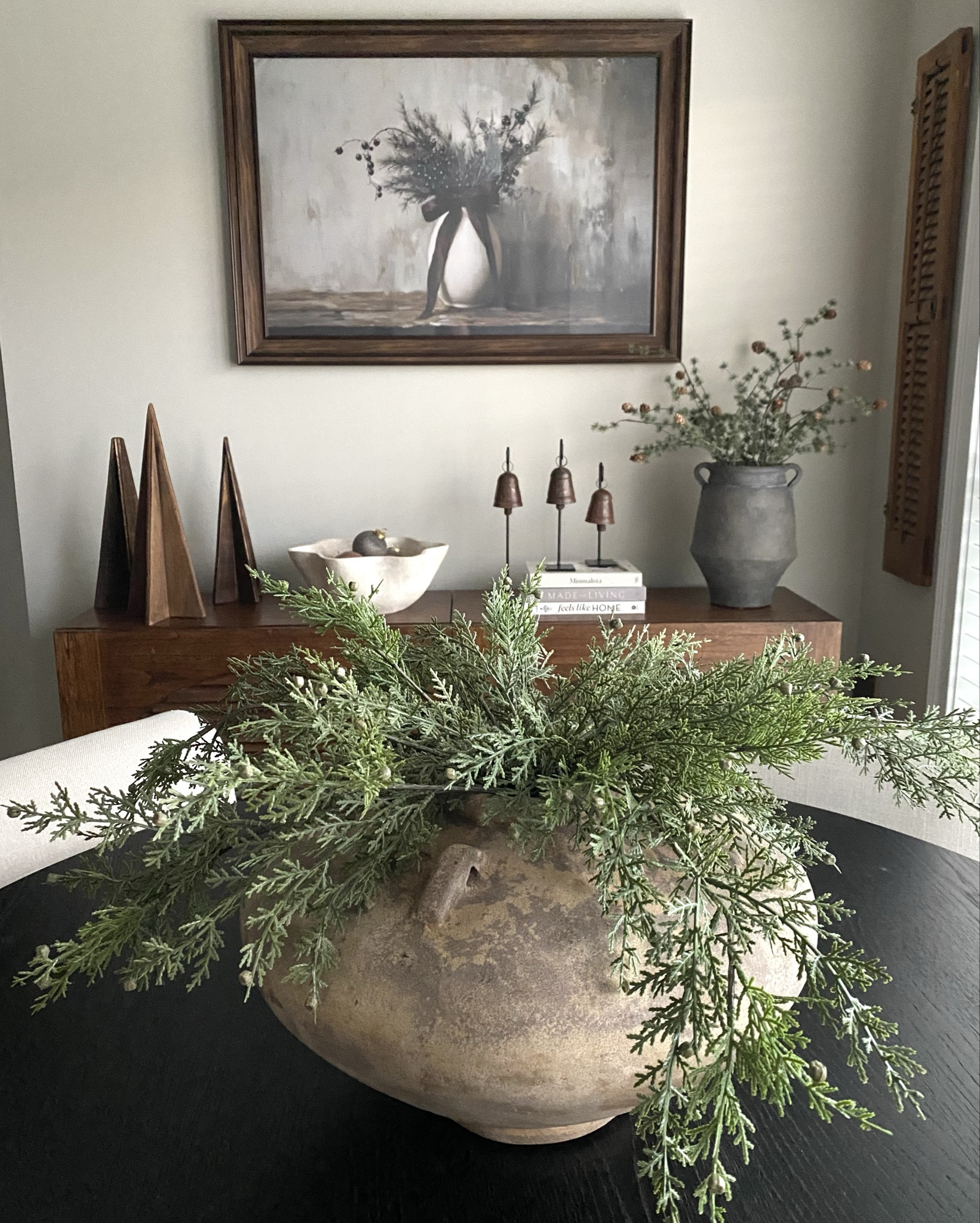 I wanted to add Winter wall art this year and when I found this print I knew it would be perfect! All I had to add was a frame and hang on the wall. Not a lot of money for a custom made piece by me!😉 Have a great day! #christmasdecor #wallart #custommade #diy #interiordesigns 

#LTKSeasonal #LTKHome #LTKHoliday