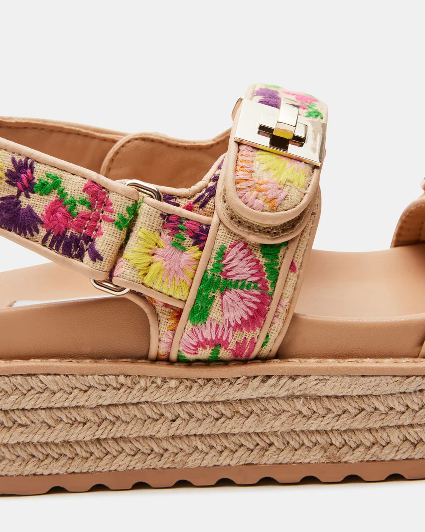 BIGMONA Floral Multi Platform Sandal | Women's Sandals | Steve Madden (US)