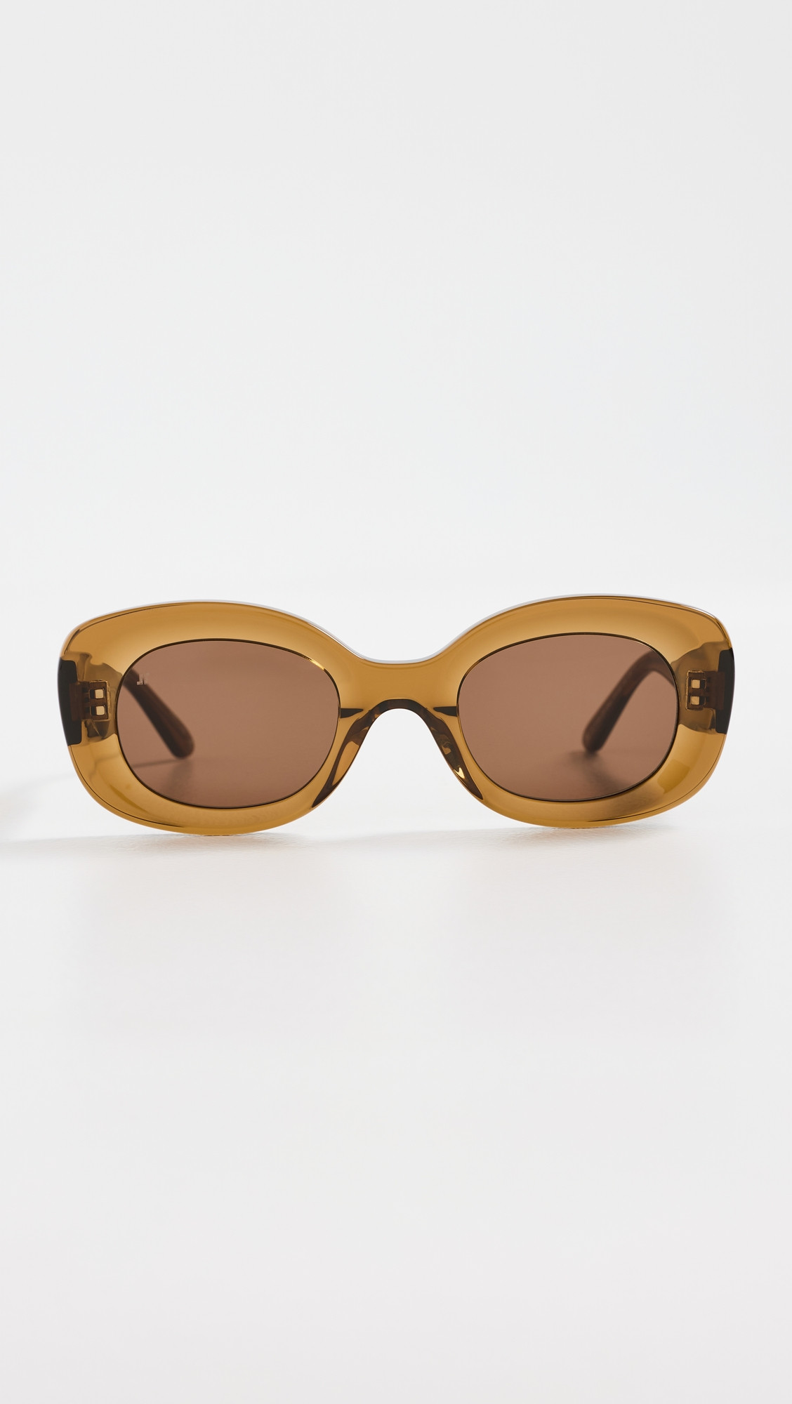 Jimmy Fairly Cinnamon Sunglasses Brown One Size | Shopbop