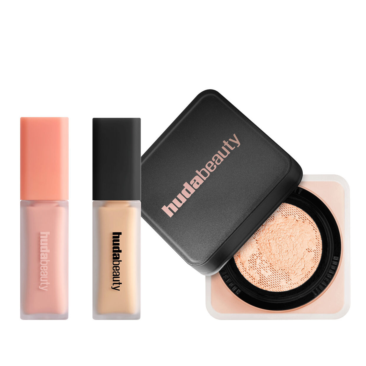 Under Eye Routine Bundle | Matte Concealer & Setting Powder | HUDA BEAUTY | Huda Beauty US