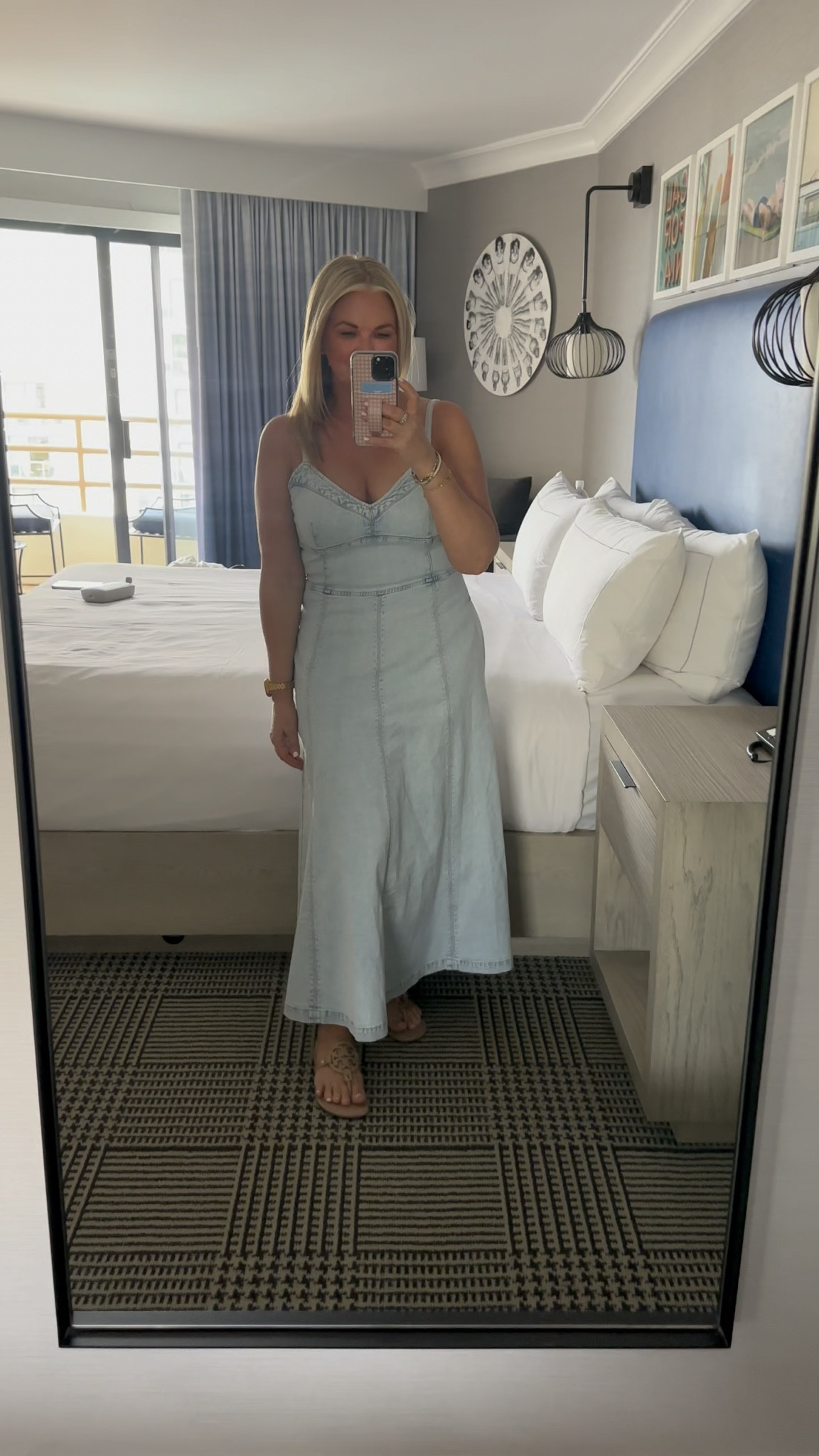 Loving this denim maxi dress with pockets! Perfect for Summer☀️

#LTKOver40 #LTKSeasonal #LTKootd
