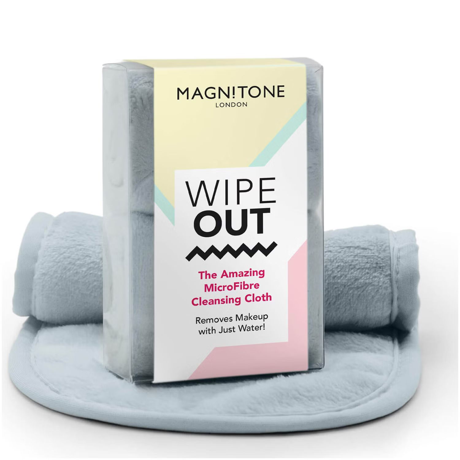Magnitone London WipeOut! The Amazing MicroFibre Cleansing Cloth Grey (x 2) | Look Fantastic (UK)