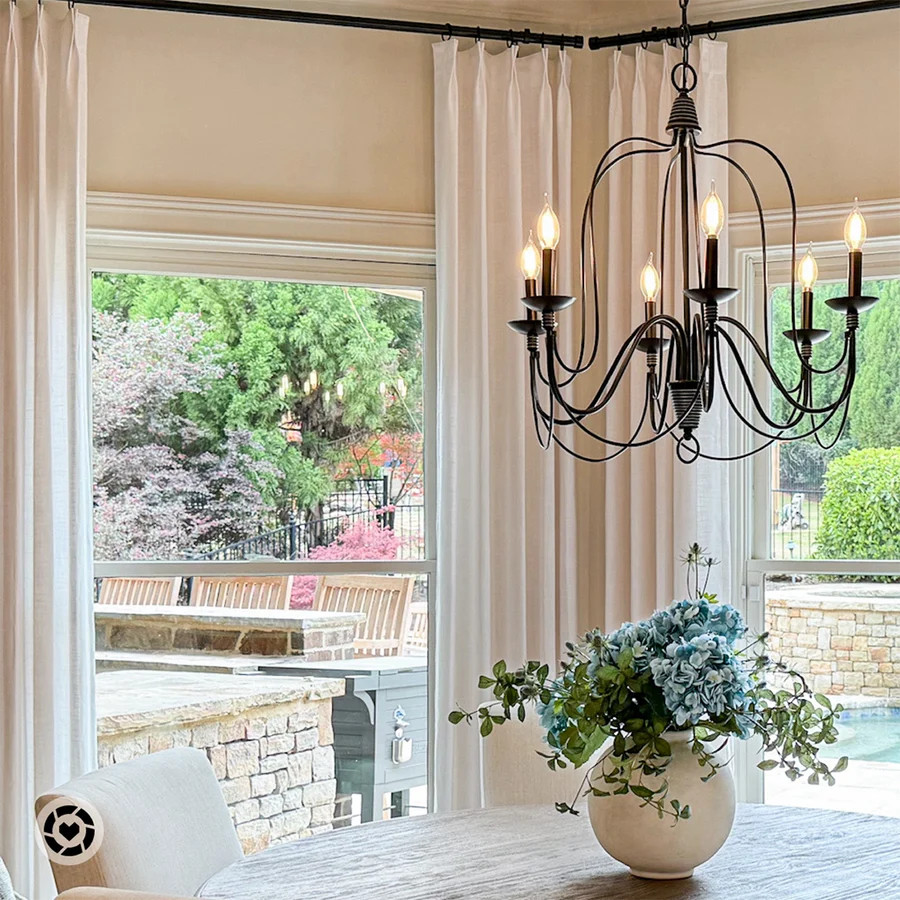 Pinch Pleated Lille Linen Memory Trained Blackout Curtains Natural Modern Custom Drapes | Homerilla