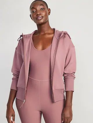 Dynamic Fleece Zip Hoodie for Women | Old Navy (US)