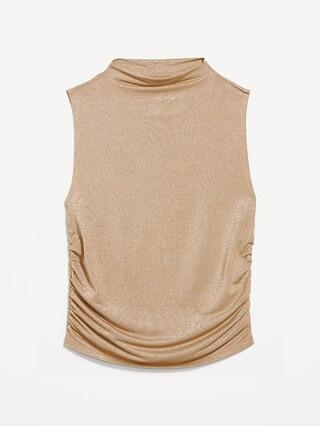 Ruched Shine Top | Old Navy (US)