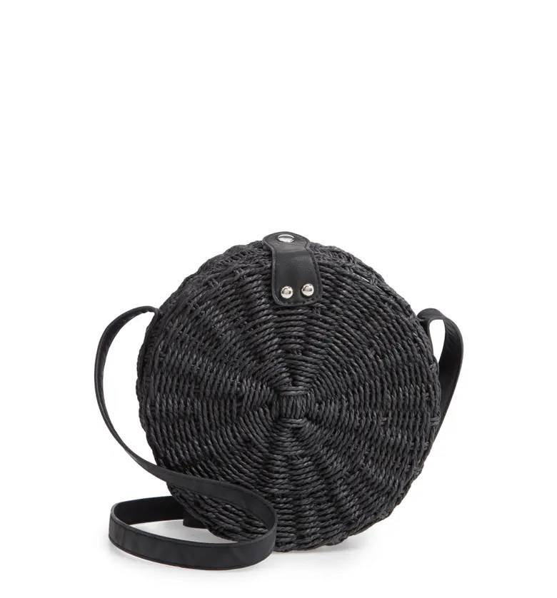 Topshop Barbar Straw Crossbody Bag | Nordstrom