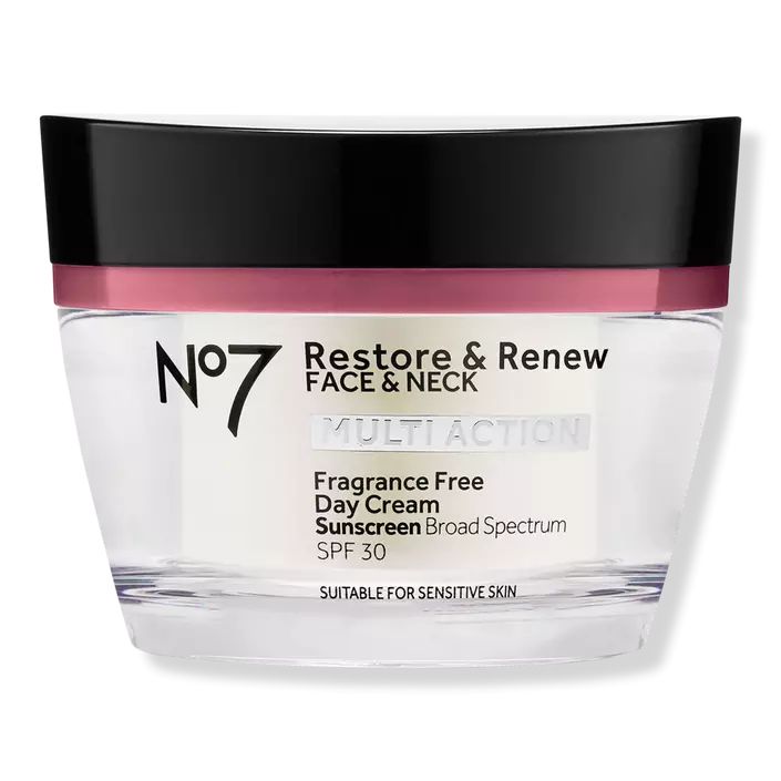 Restore & Renew Face & Neck Multi Action Fragrance Free Day Cream SPF 30 | Ulta