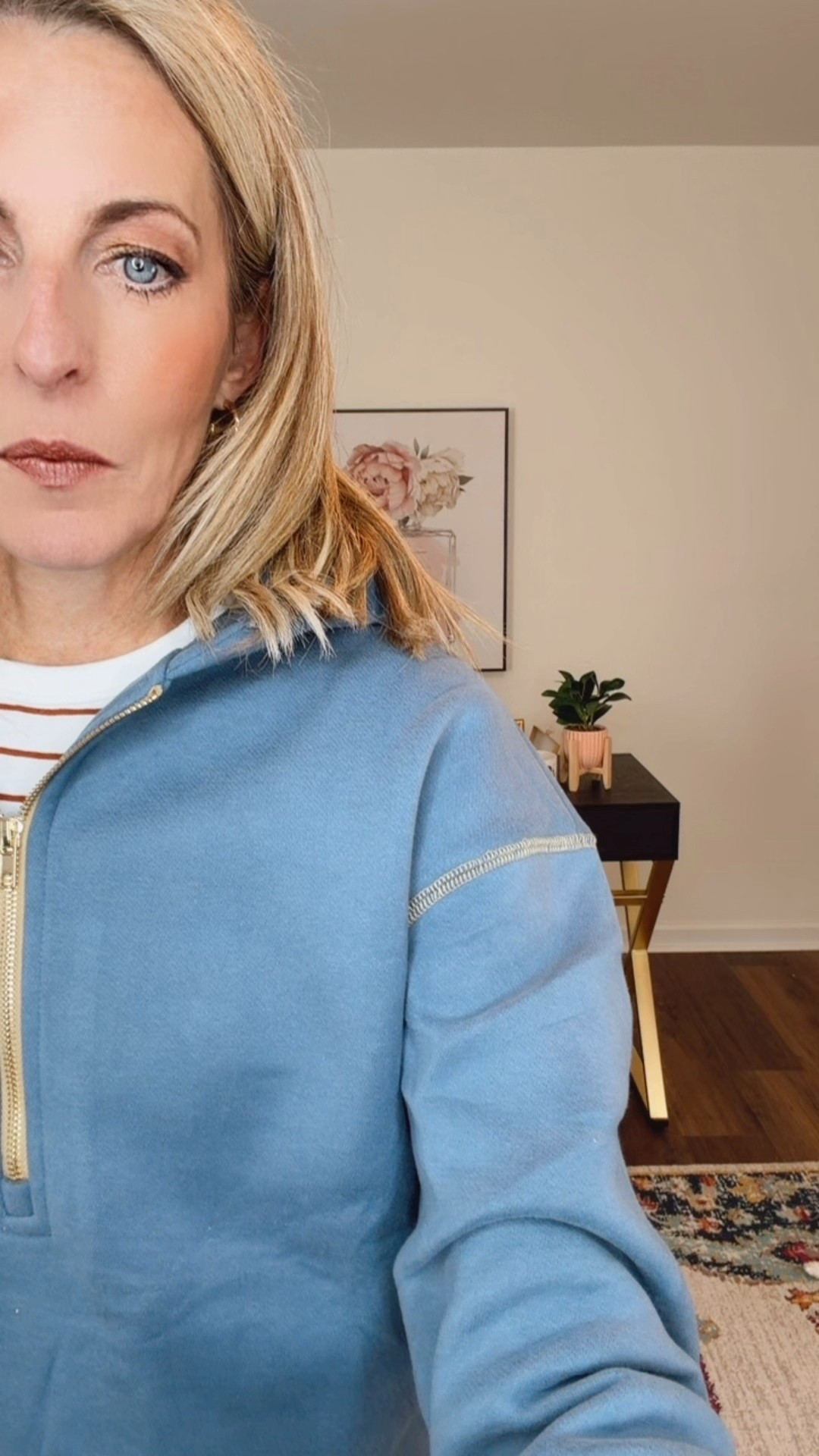 If comfy but cute is the assignment, consider it nailed. The viral Target 70s jeans, my Amazon Garden sweatshirt, and my throwback 70s sneakers are the perfect trio for a laid-back Friday at school. Soft, easy, and polished enough to still feel styled. Wearing a size small—and yes, I’m already eyeing another color.

#LTKmomlife #LTKootd #LTKgrwm