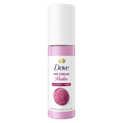 Dove Beauty Ice Cream Parlor Body Mist - Raspberry Sorbet - 3.3oz | Target