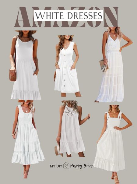 White dress options 


#Amazon #amazonfashion #whitedresd 

#LTKSeasonal #LTKFindsUnder50