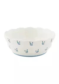 Crown & Ivy™ Society Social x Crown & Ivy™ Floral Wavy Serving Bowl | Belk