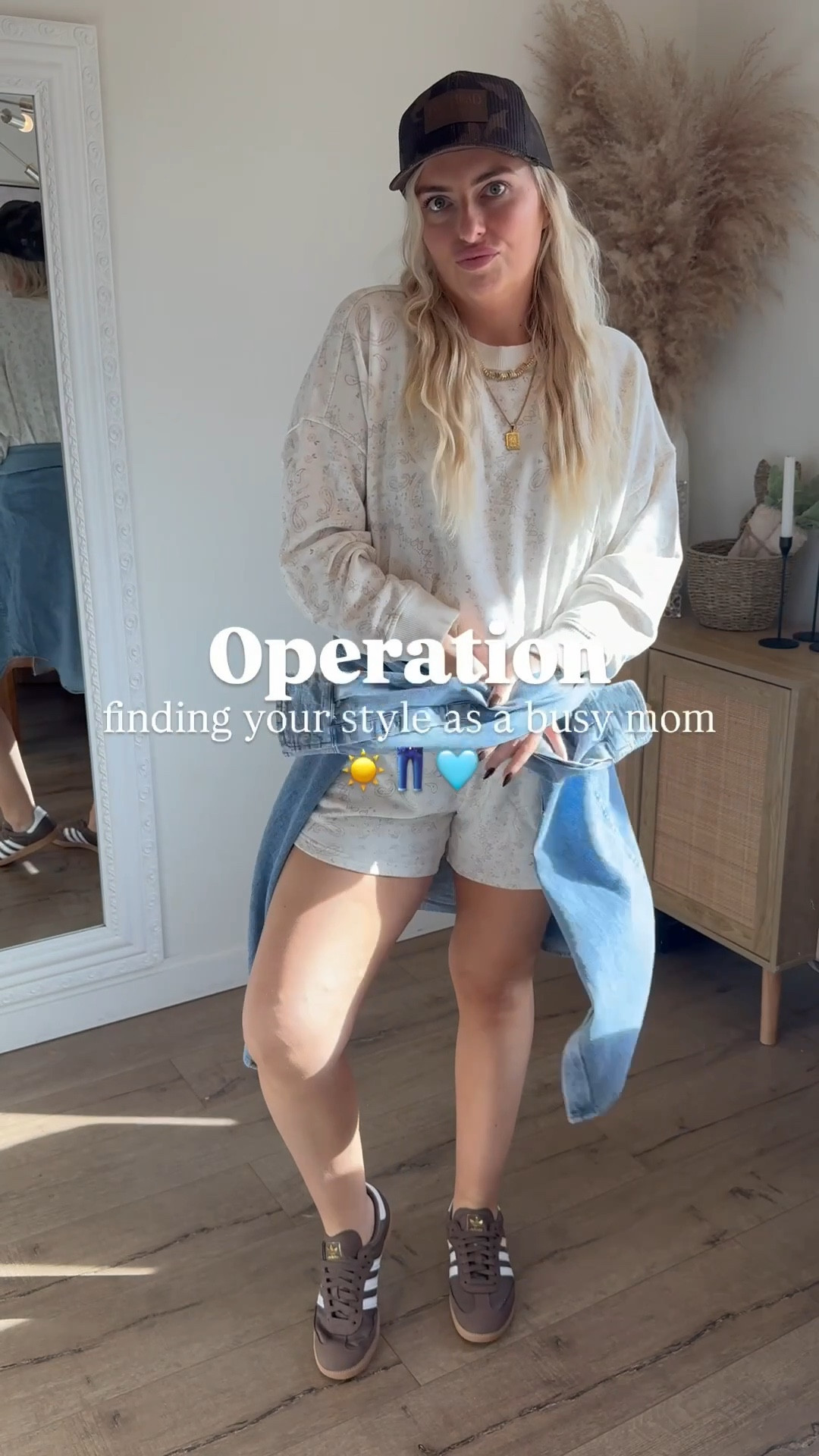 Matching set
Spring transitional outfit
Casual outfit
Mom style
Denim shirt
Aritzia denim shirt
Aerie loungewear 

Medium in all

#LTKSeasonal #LTKSaleAlert #LTKFindsUnder50