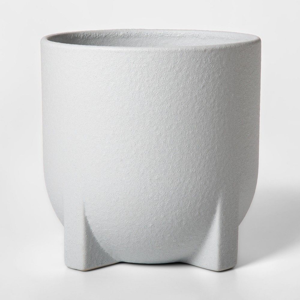 8.3"" x 8.1"" Ceramic Planter White - Project 62 | Target