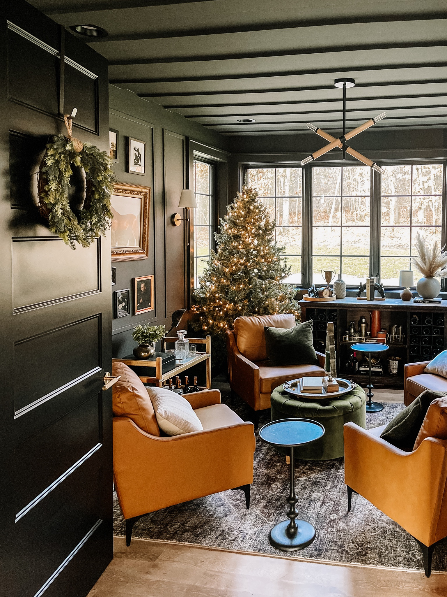 Cocktail room ready for Christmas 

#LTKhome #LTKHoliday #LTKSeasonal