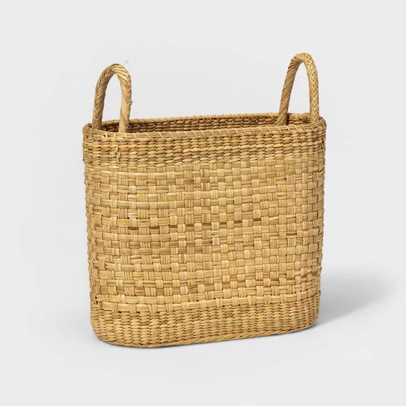 Oval Basket with handles Natural - Threshold™ | Target