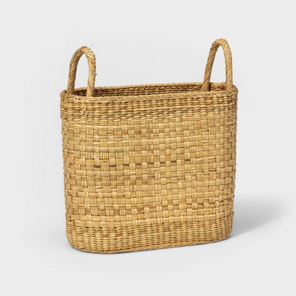 Oval Basket with handles Natural - Threshold™ | Target