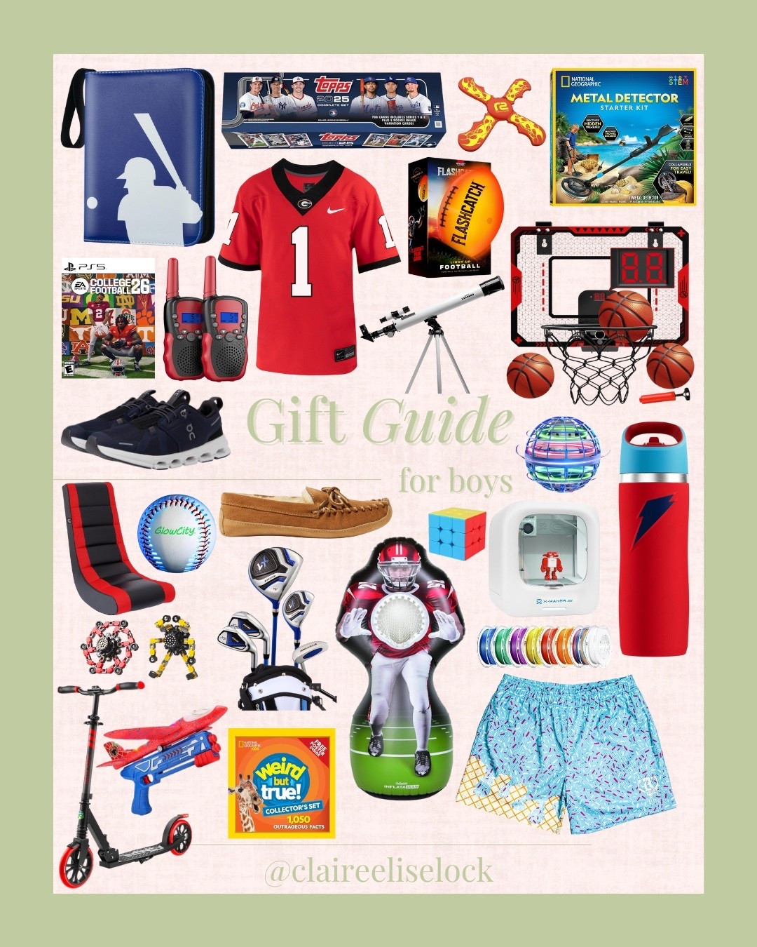 Gift guide for boys!

#LTKCyberWeek #LTKHoliday #LTKGiftGuide