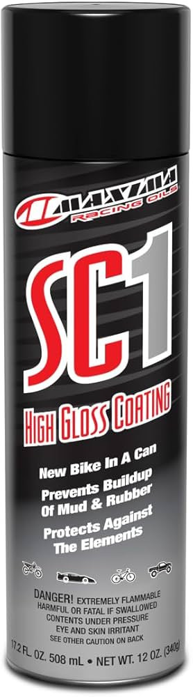 Maxima 78920 SC1 High Gloss Coating 17.2 FL. OZ. 508 mL - NET WT. 12 OZ. (340g), Single,Black | Amazon (US)