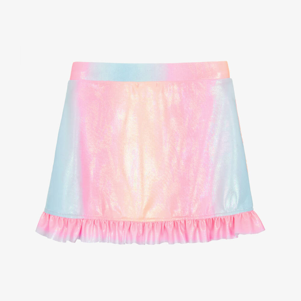 Girls Pink Gradient Beach Skirt | Childrensalon