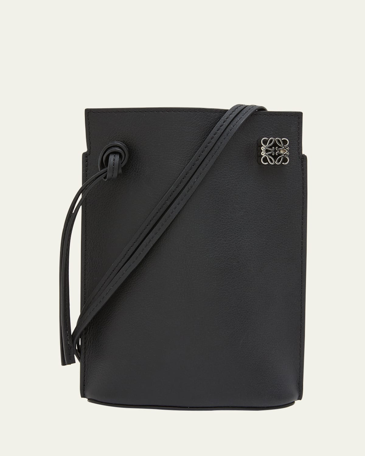Dice Pocket in Leather with Strap | Bergdorf Goodman