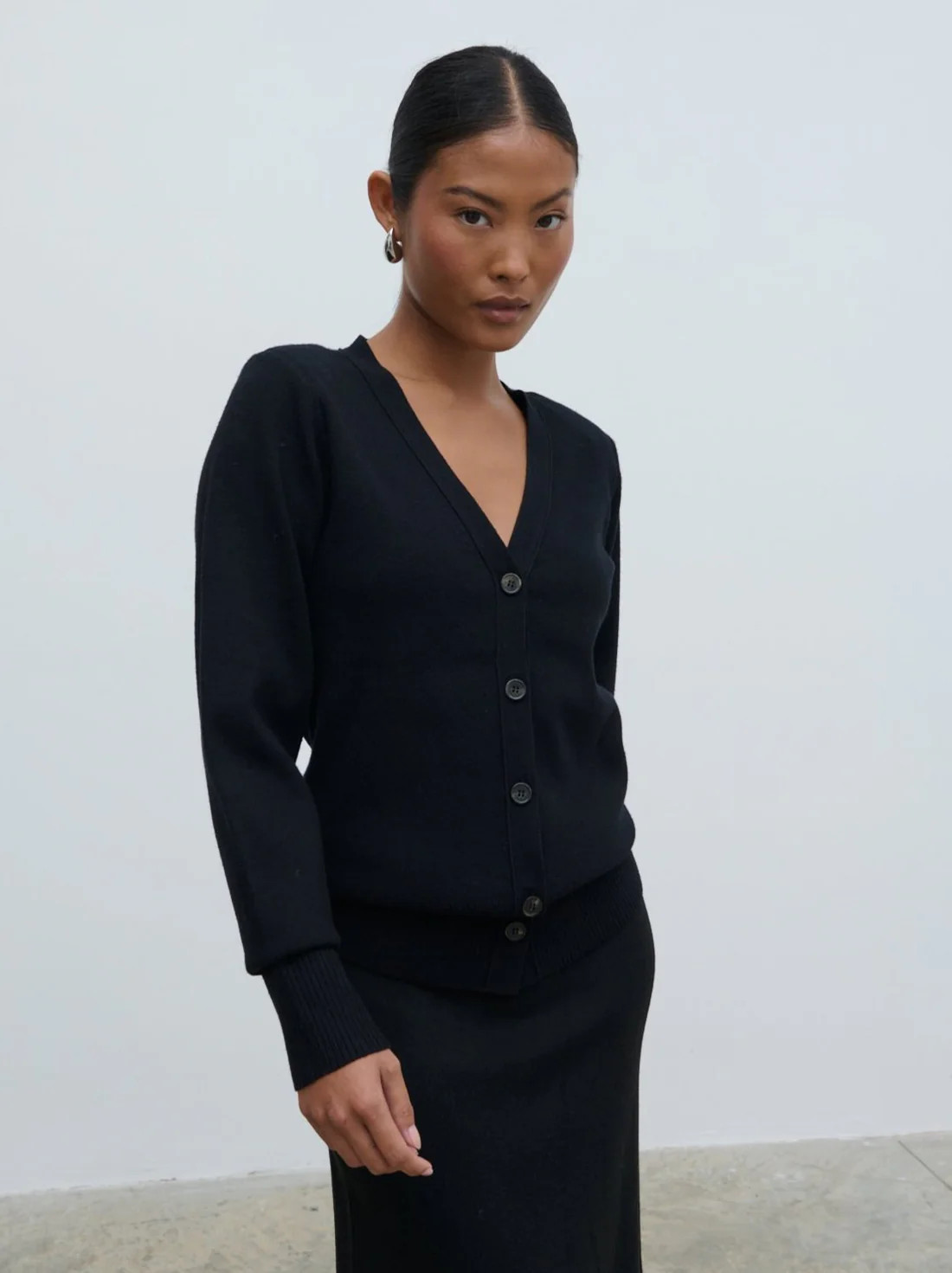 Justine Rib Knit Cardigan | Pretty Lavish (UK)