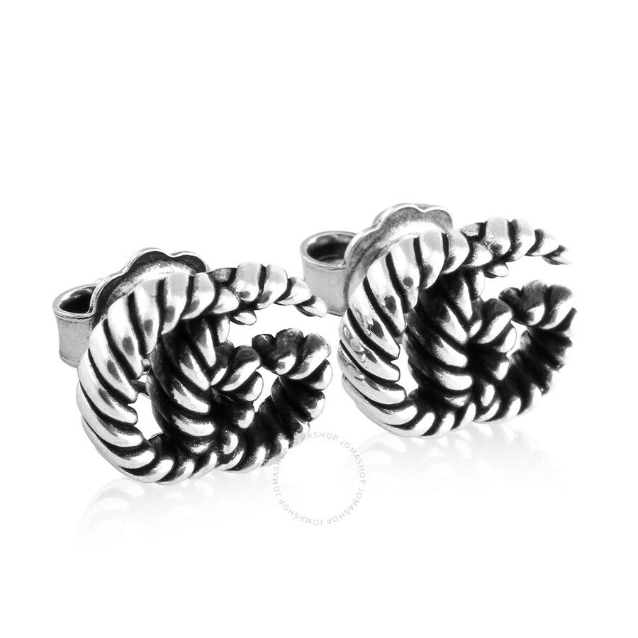 Gucci Double G earrings in Sterling Silver | Jomashop.com & JomaDeals.com