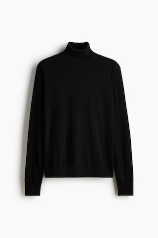 H & M - Regular Fit Wool jumper - Black | H&M (UK, MY, IN, SG, PH, TW, HK)