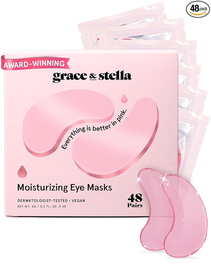 grace & stella Award Winning Under Eye Mask - Reduce Dark Circles, Puffy Eyes, Undereye Bags, Wri... | Amazon (US)