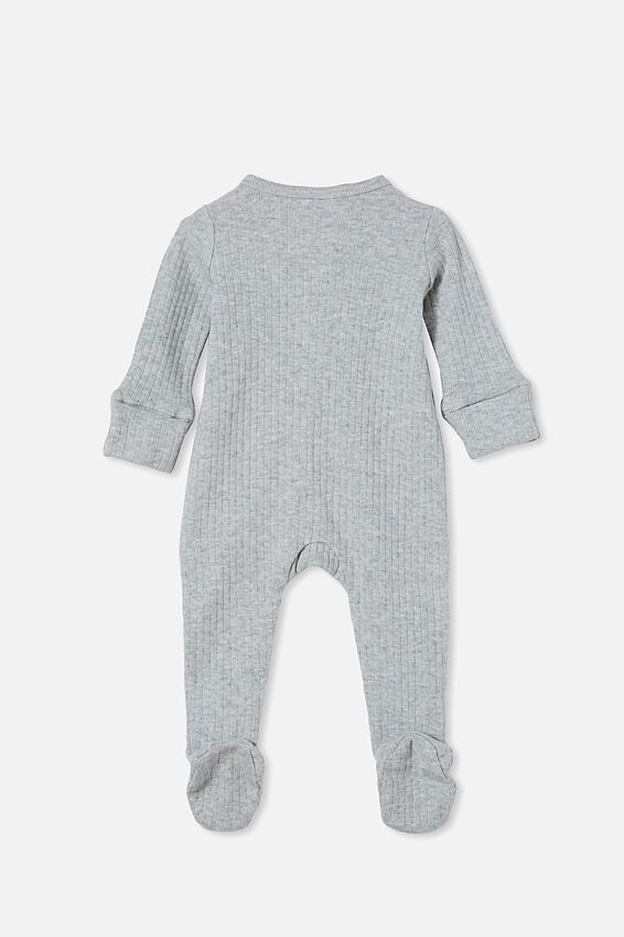 Organic Newborn Zip Through Romper | Cotton On (ANZ)