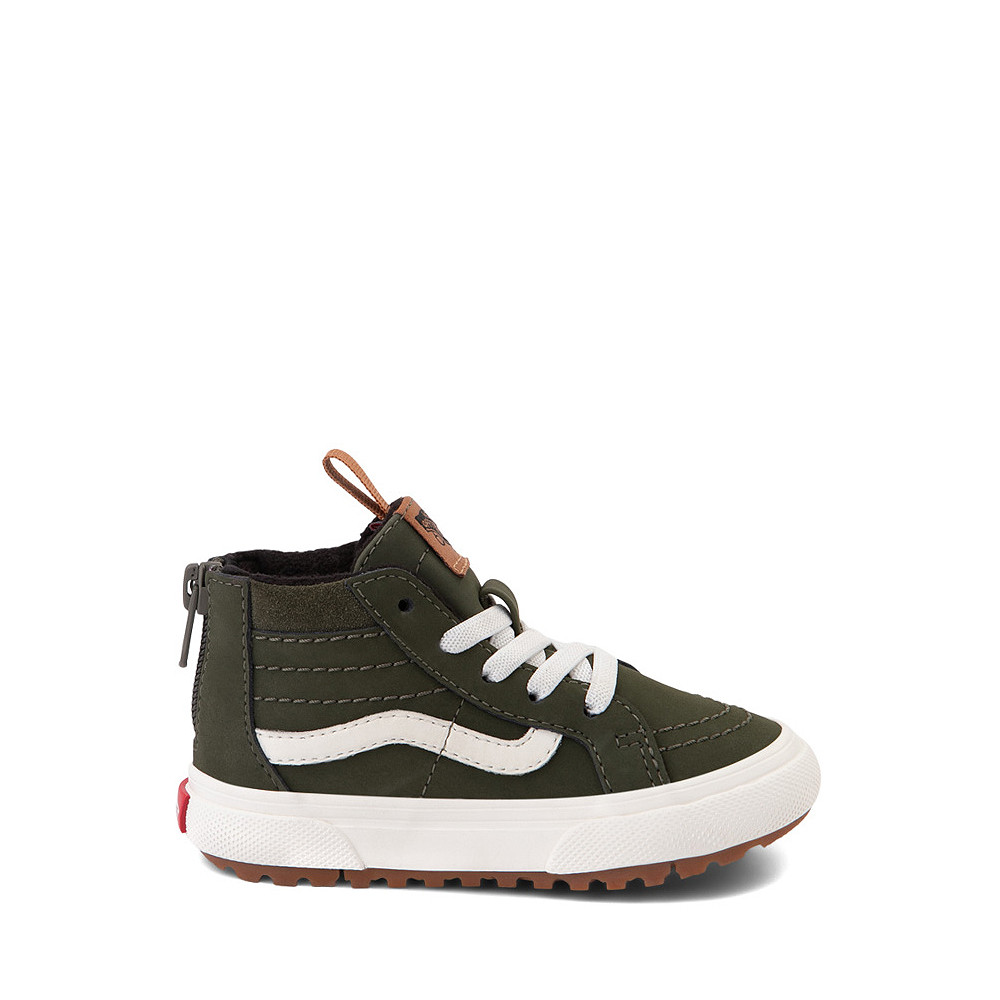 Vans Sk8 Hi Zip MTE-1 Skate Shoe - Baby / Toddler - Grape Leaf / Marshmallow | Journeys