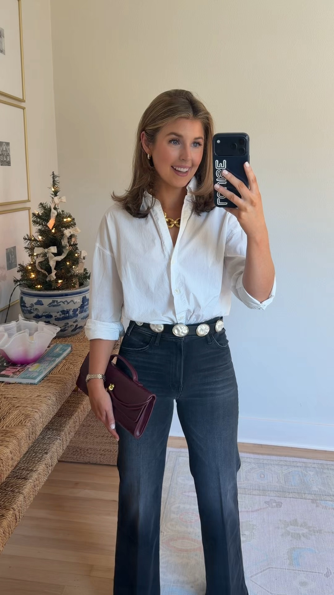 New jeans from Mother denim! Wearing a 26